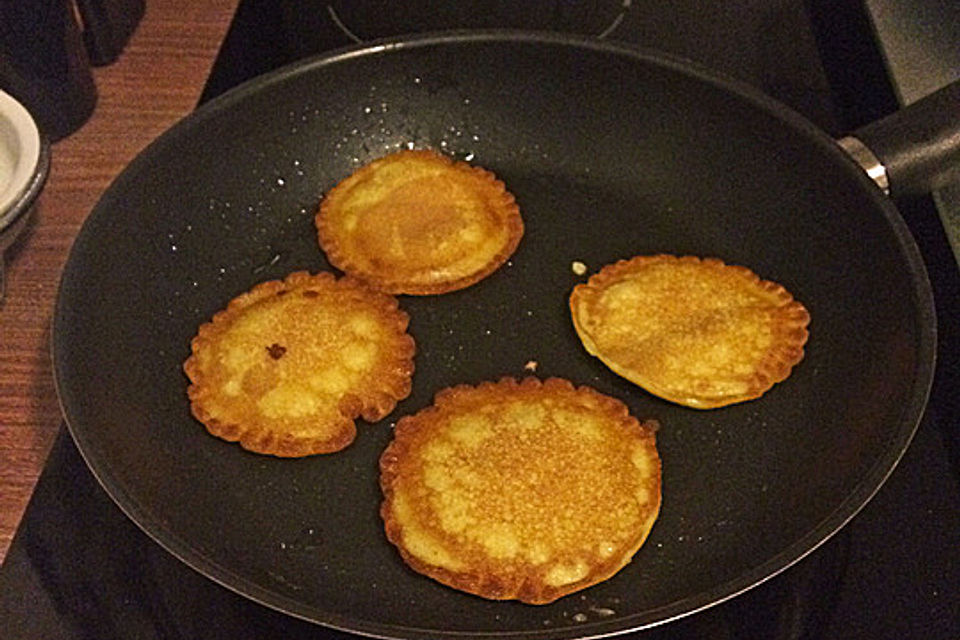 Pancakes mit Polenta