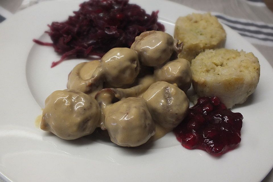 Braune Sauce zu Köttbullar