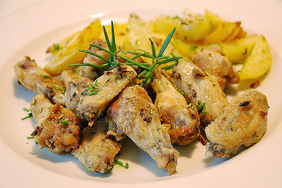 Chicken Wings mediterran