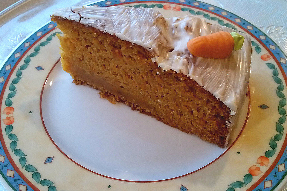 Veganer Möhrenkuchen