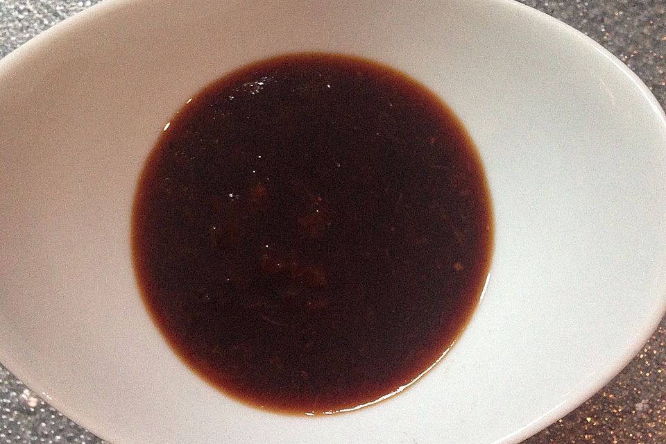 Chinesische Pflaumen-Pfeffer-Sauce