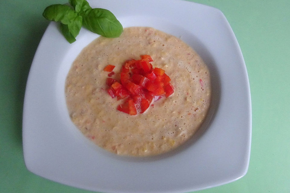 Pikante Mais-Chili-Suppe