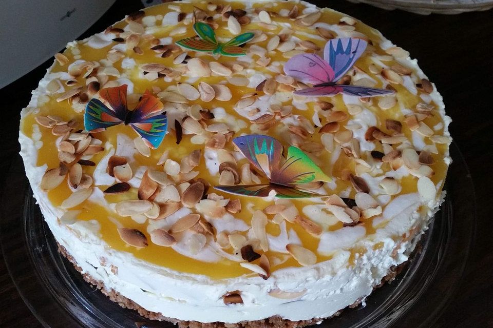 Philadelphia Pfirsich Torte