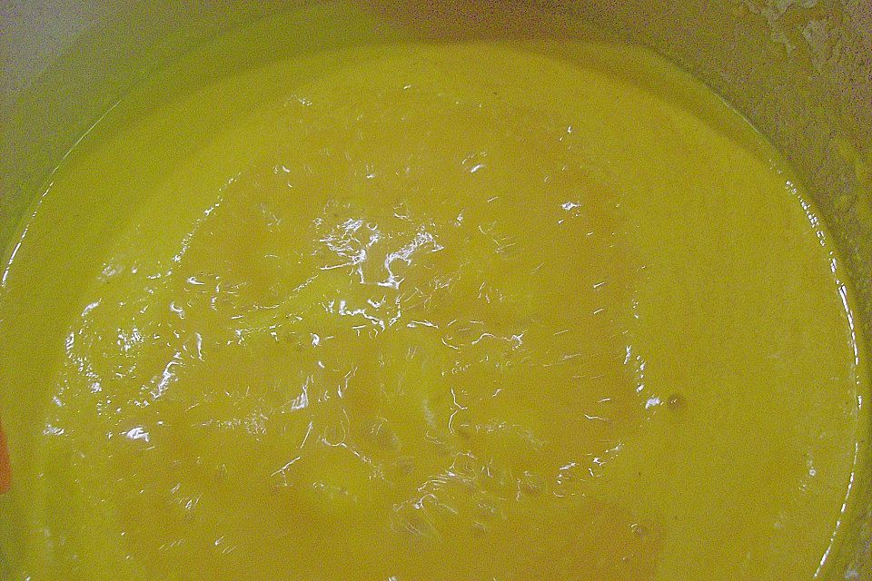 Orangen - Möhrensuppe