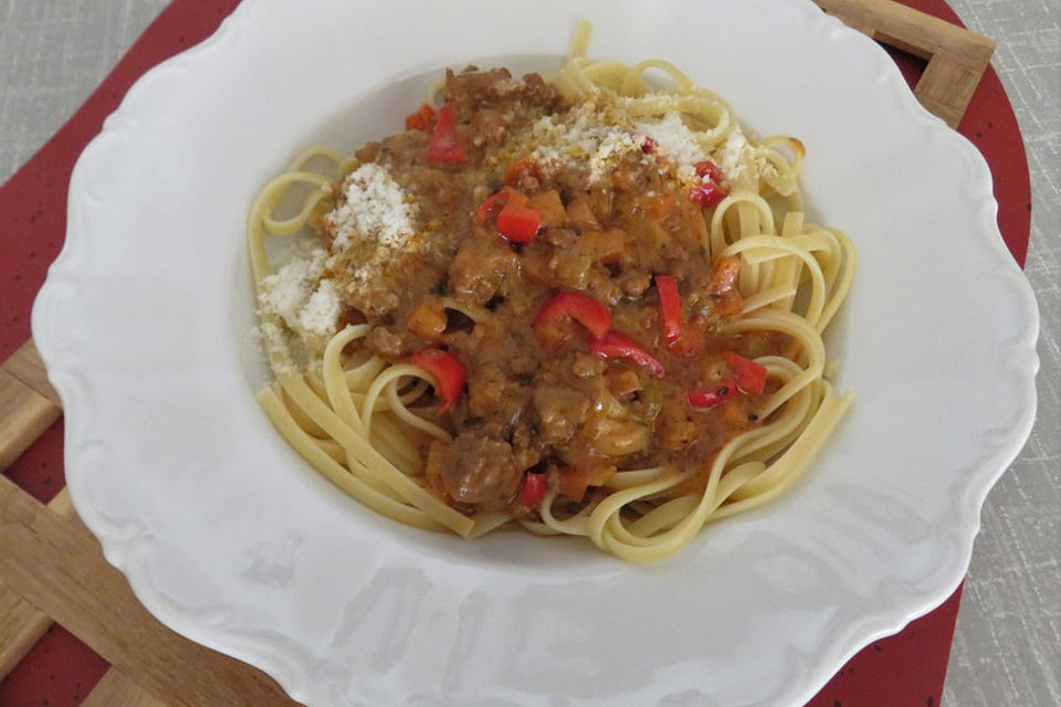 Sauce für Spaghetti Bolognese