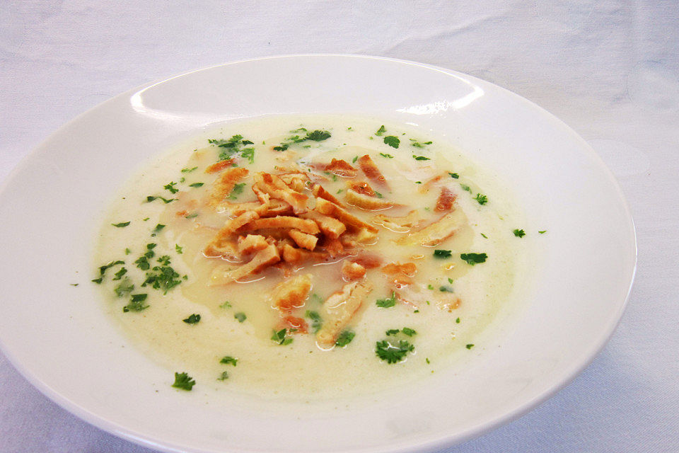 Spargelcremesuppe