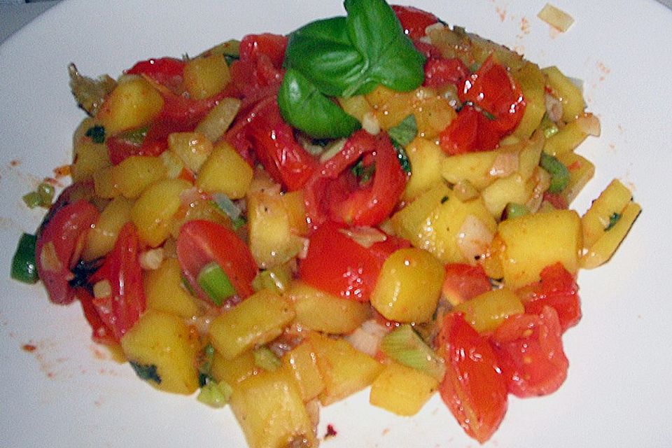 Tomaten - Mango Gemüse