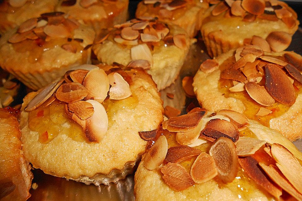 Apfel-Marzipan-Muffins