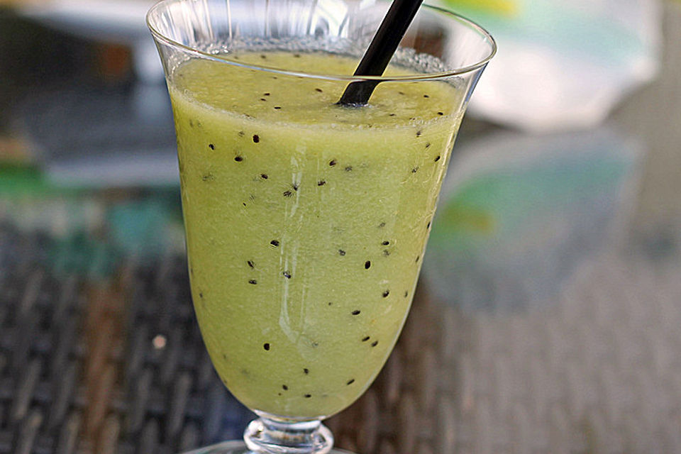 Kiwi-Birnen-Smoothie