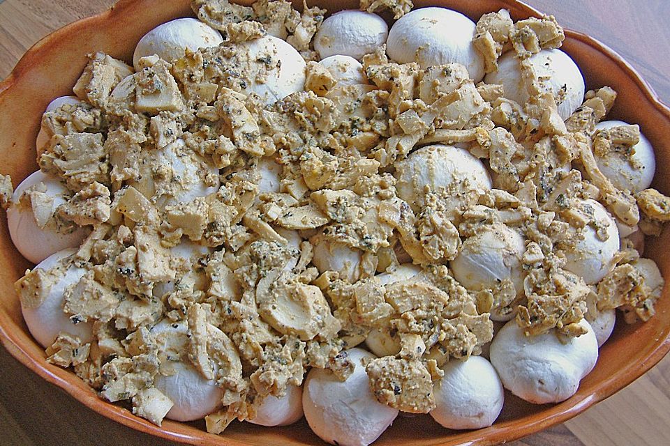 Champignons - überbacken