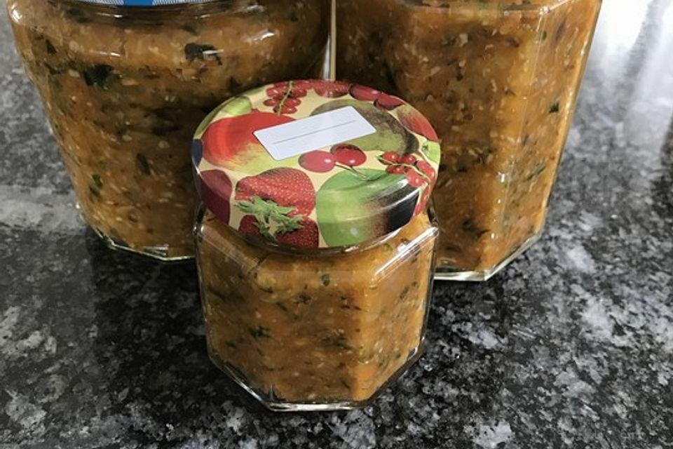 Gemüse-Gewürzpaste für Gemüsebrühe