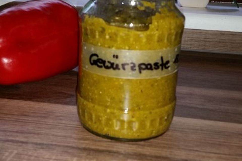 Gemüse-Gewürzpaste für Gemüsebrühe