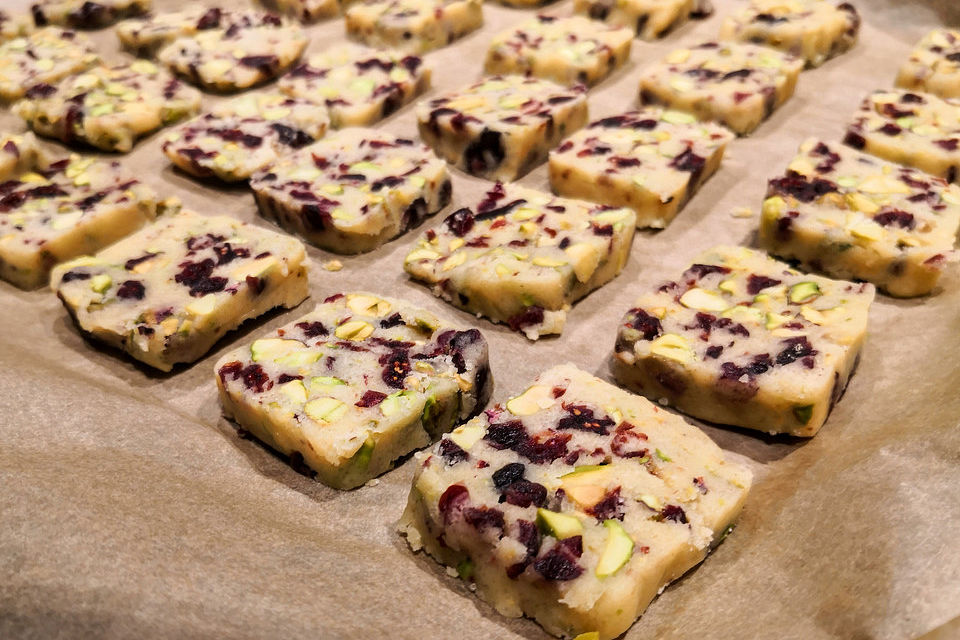 Cranberry Shortbread