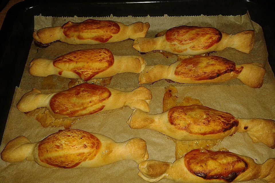 Gefüllte Pizzabonbons