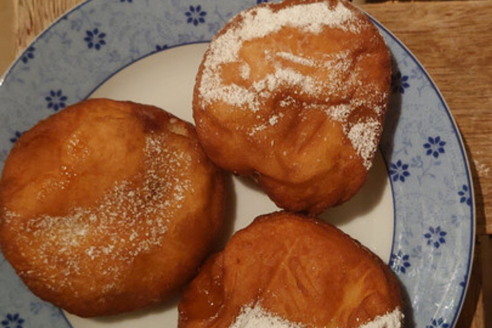 Vegane Berliner oder Krapfen