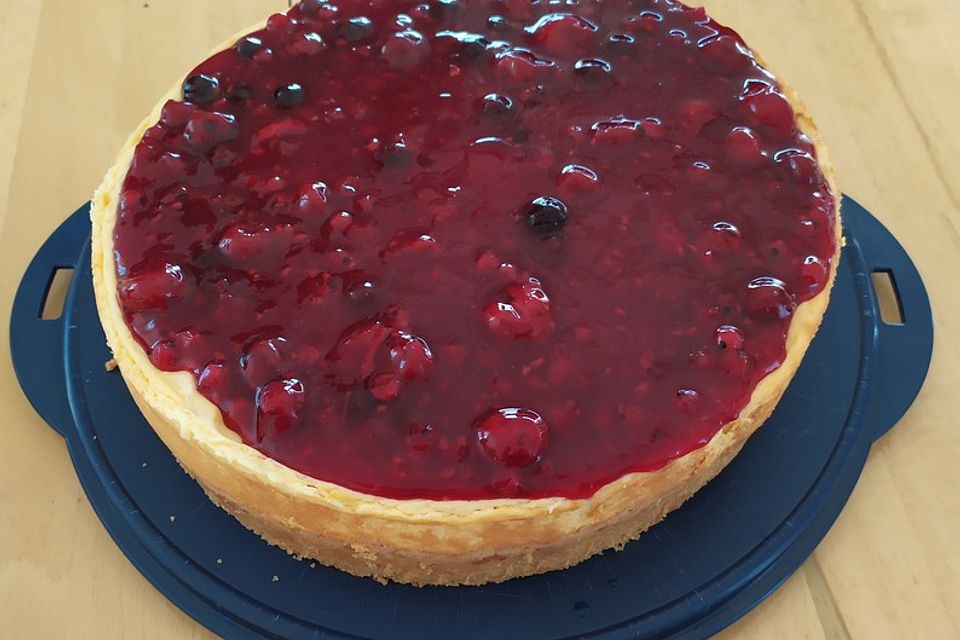 Rote-Grütze-Kuchen