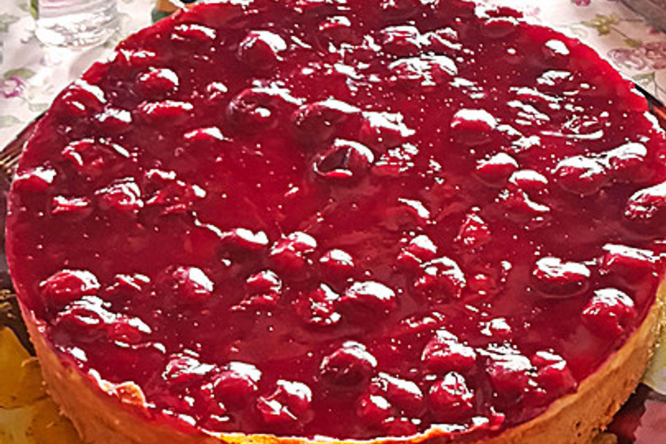 Rote-Grütze-Kuchen