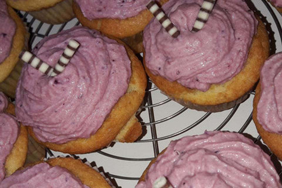 Waldfrucht Cupcakes