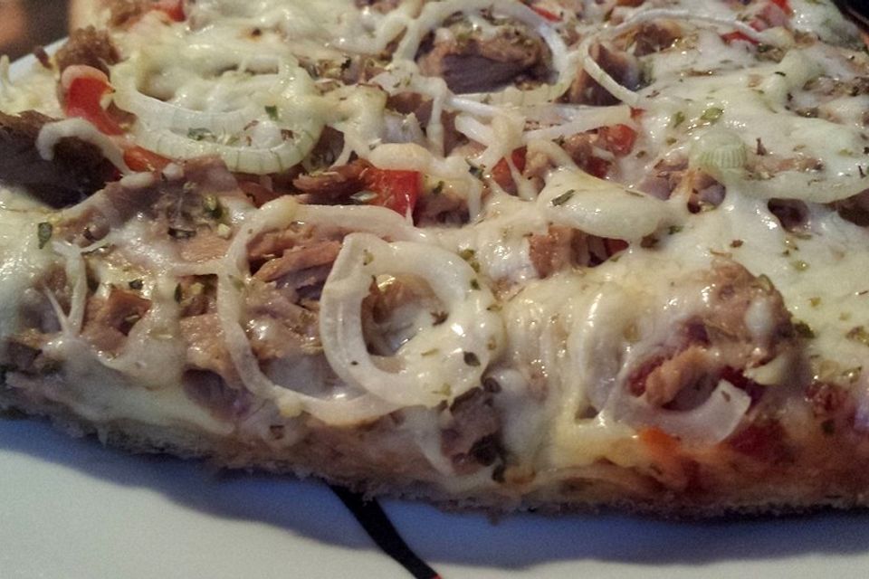 Thunfisch-Fladenbrotpizza