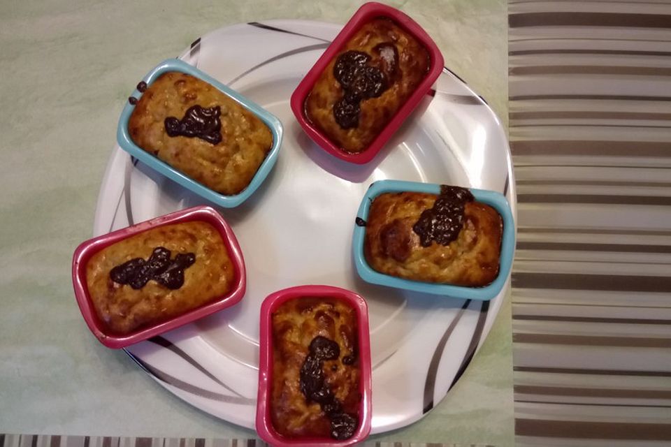 Low Carb Bananen-Zimtmuffins