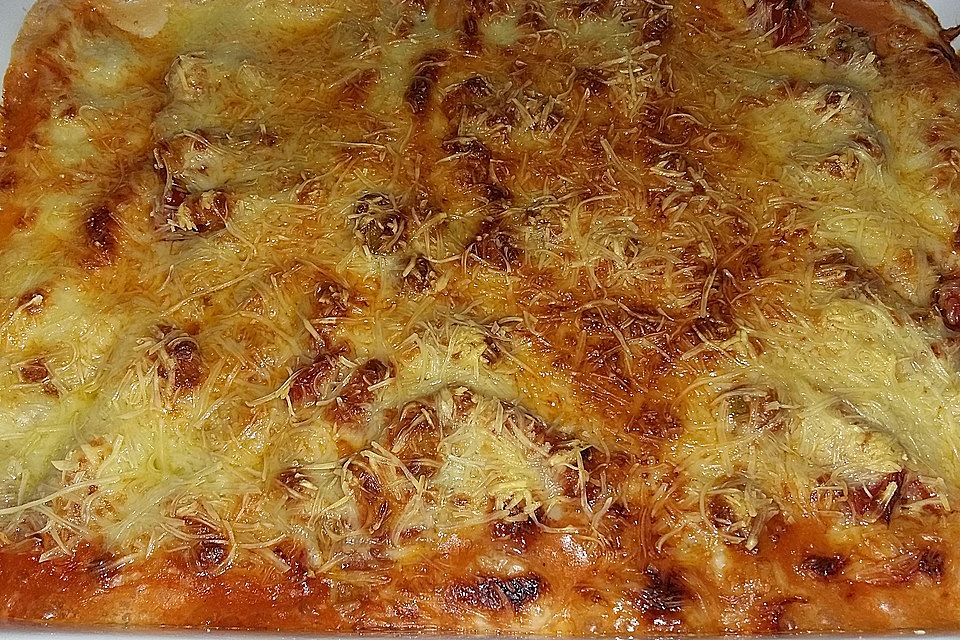 Lasagne mit buntem Gemüse