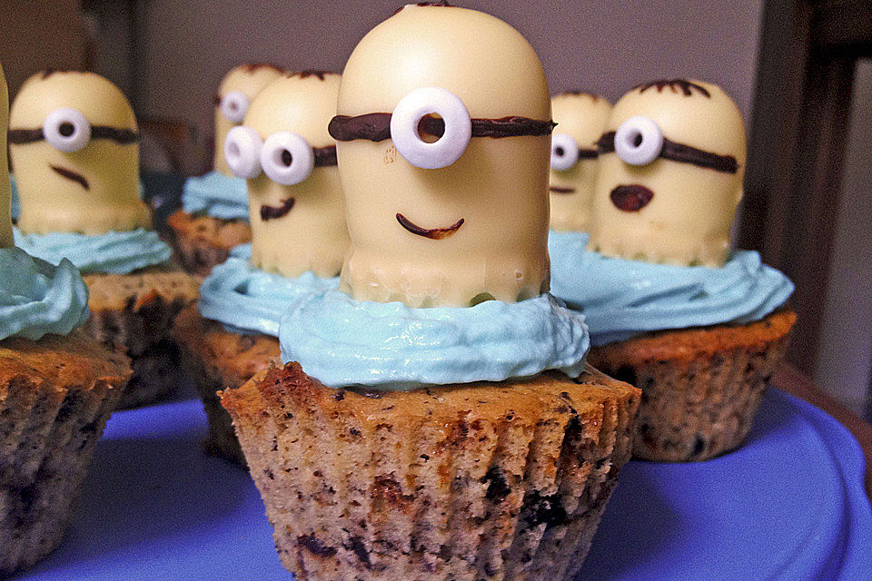 Minions-Cupcakes