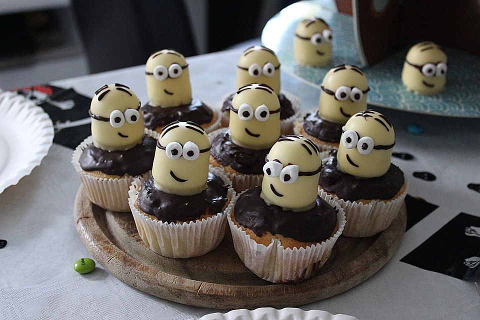 Minions-Cupcakes