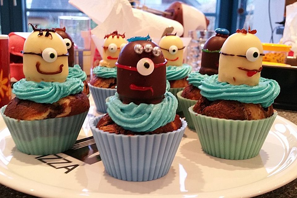 Minions-Cupcakes