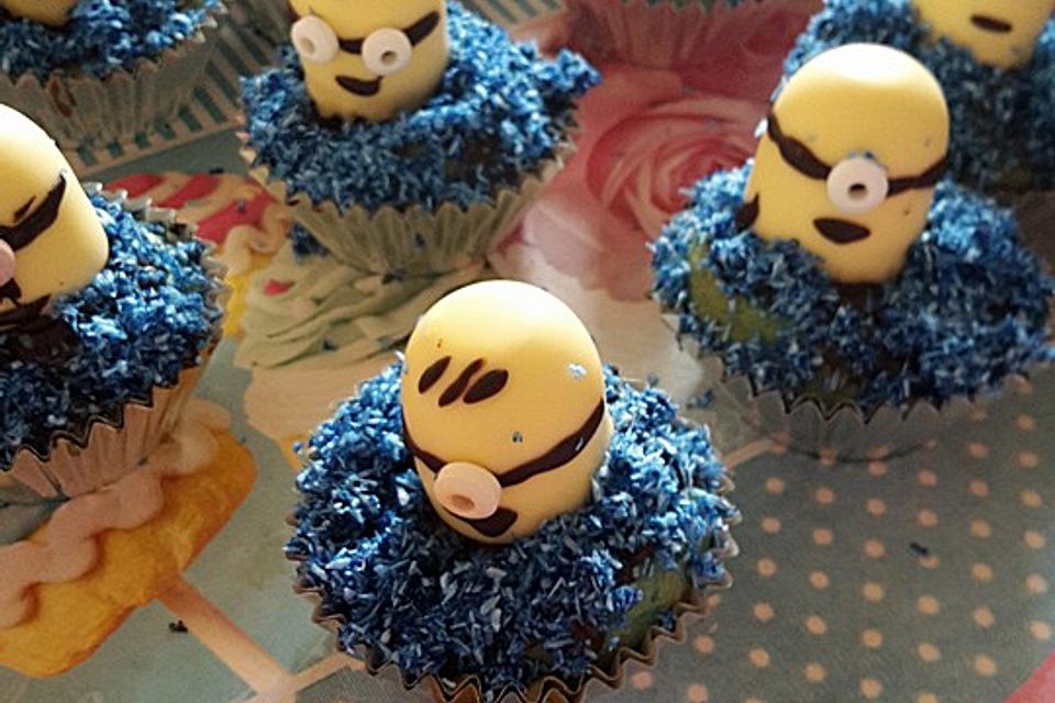 Minions-Cupcakes