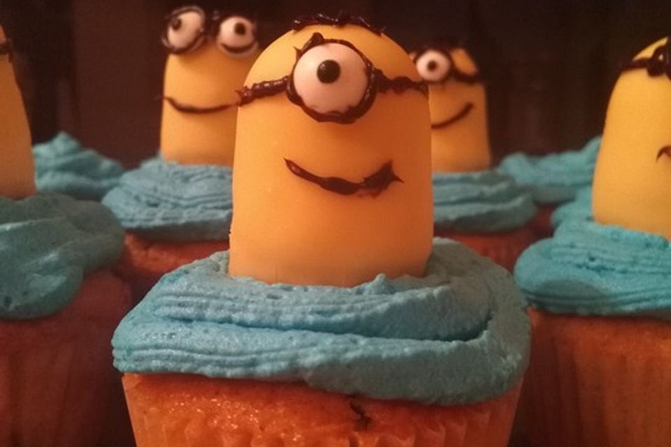 Minions-Cupcakes