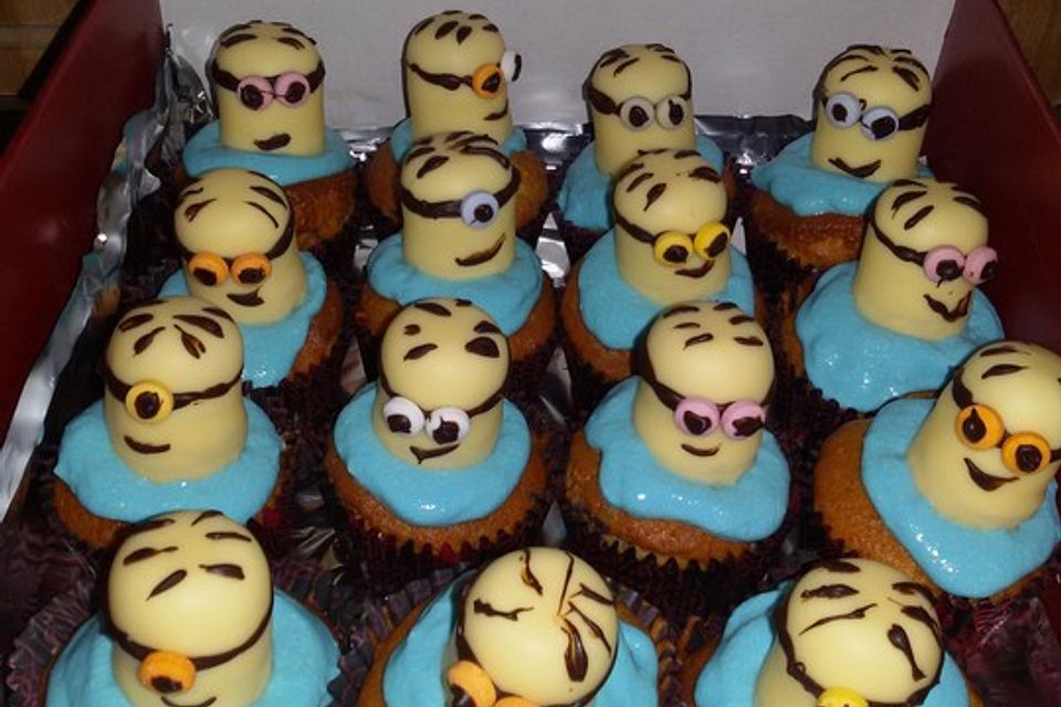 Minions-Cupcakes