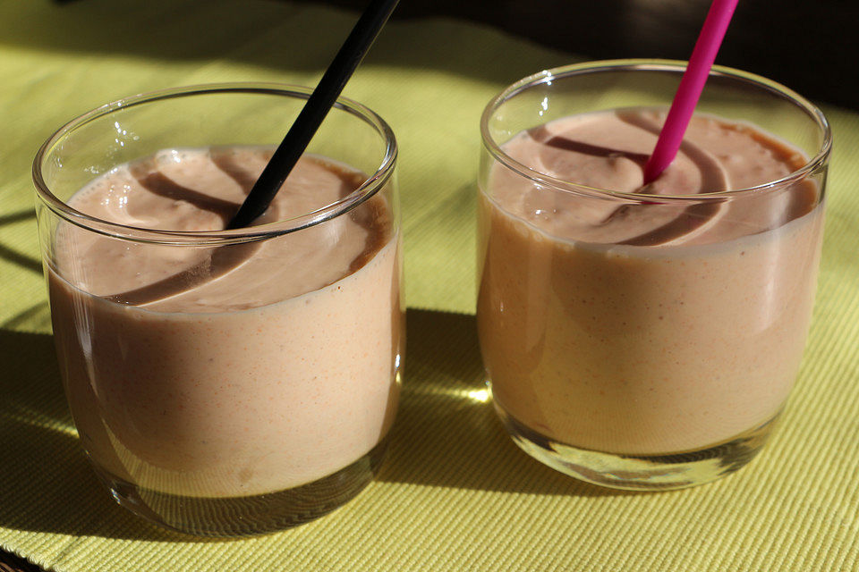 Orangen Grapefruit Buttermilch Smoothie