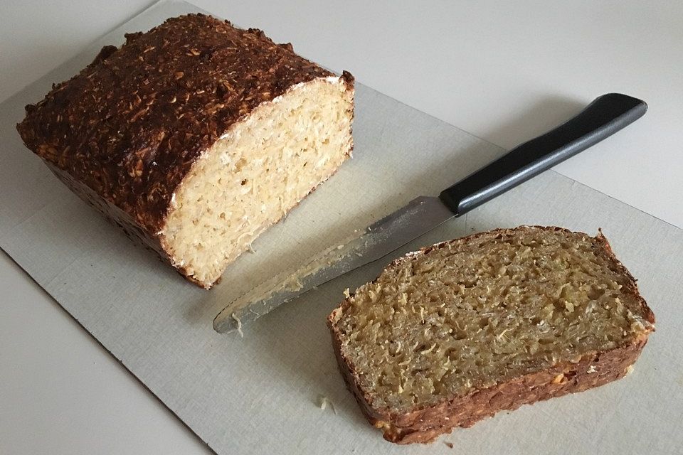 Haferflocken-Quark-Brot