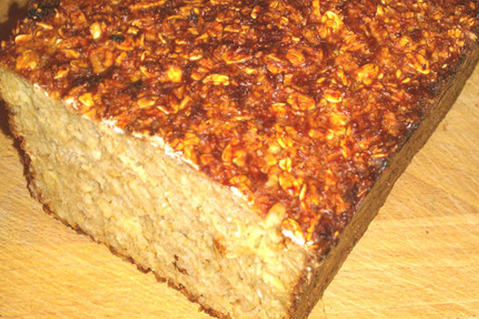 Haferflocken-Quark-Brot