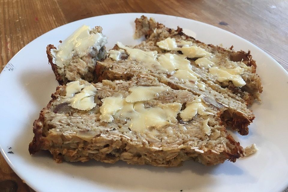 Haferflocken-Quark-Brot