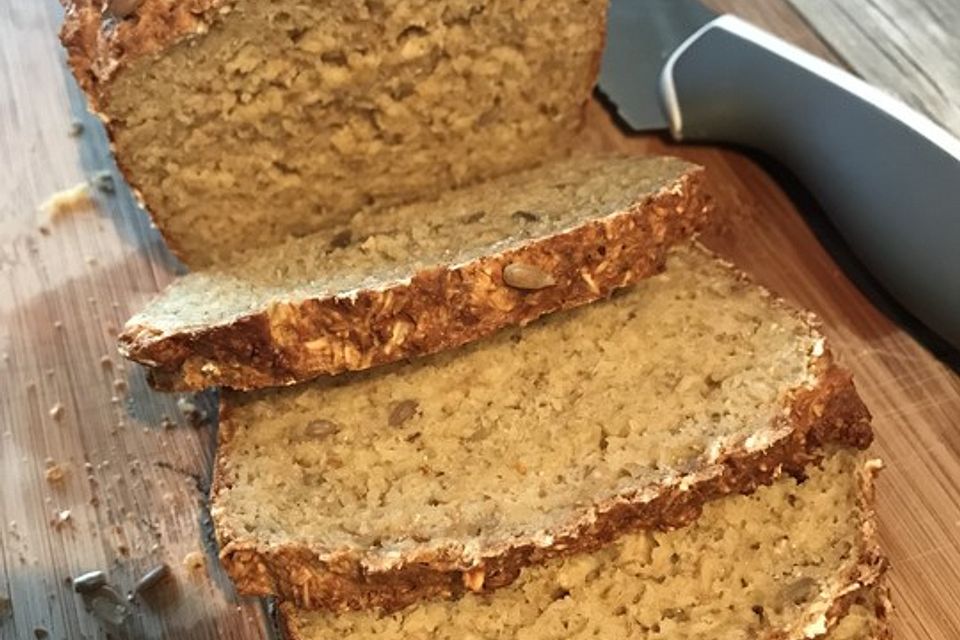 Haferflocken-Quark-Brot