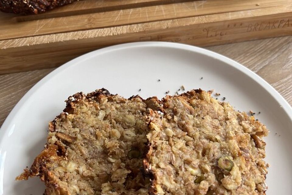 Haferflocken-Quark-Brot