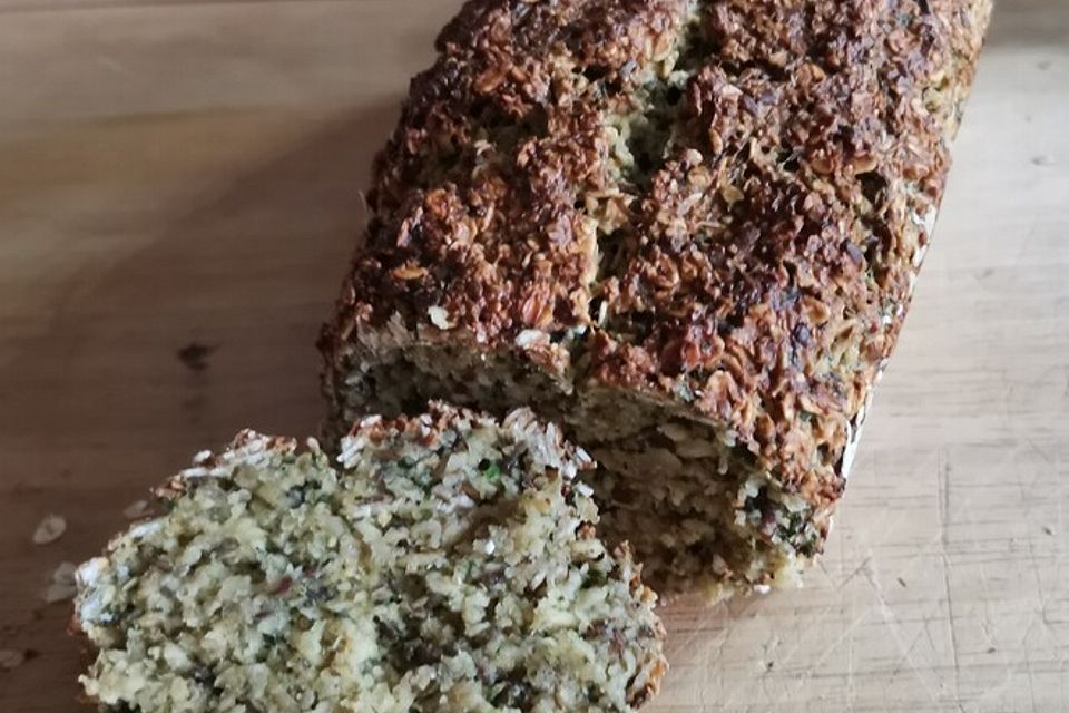 Haferflocken-Quark-Brot