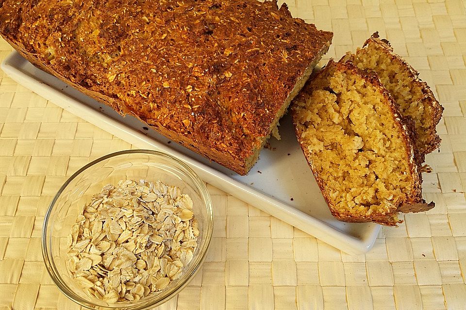 Haferflocken-Quark-Brot