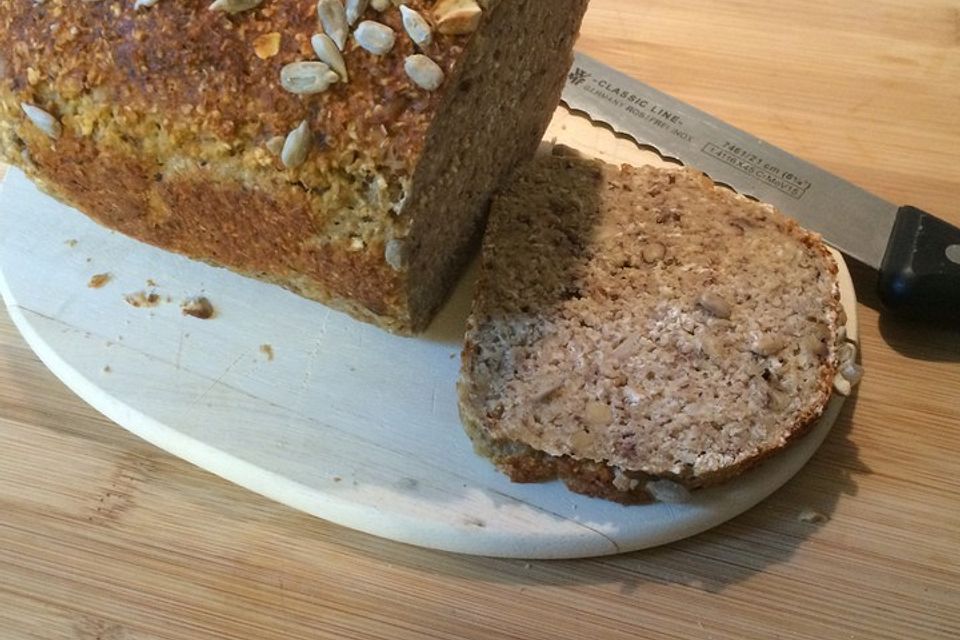 Haferflocken-Quark-Brot