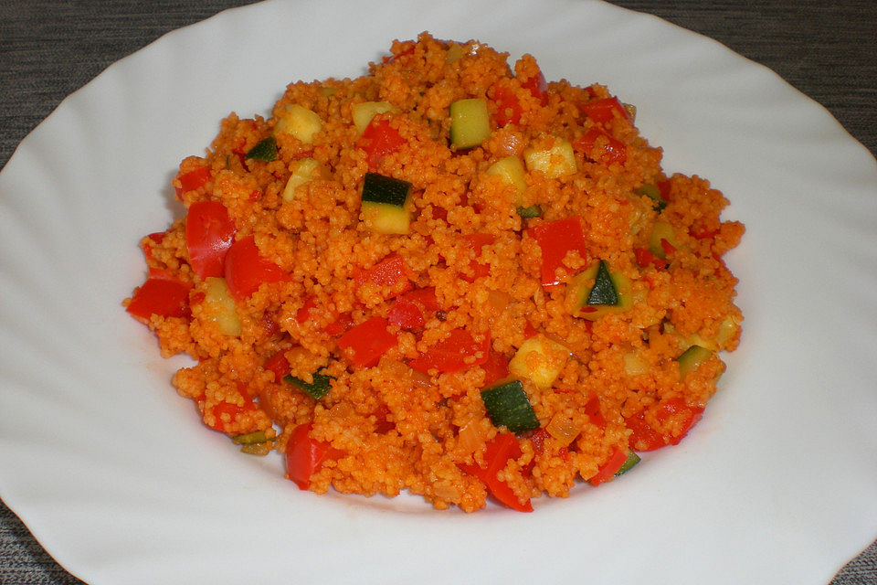 Couscous-Gemüse-Pfanne