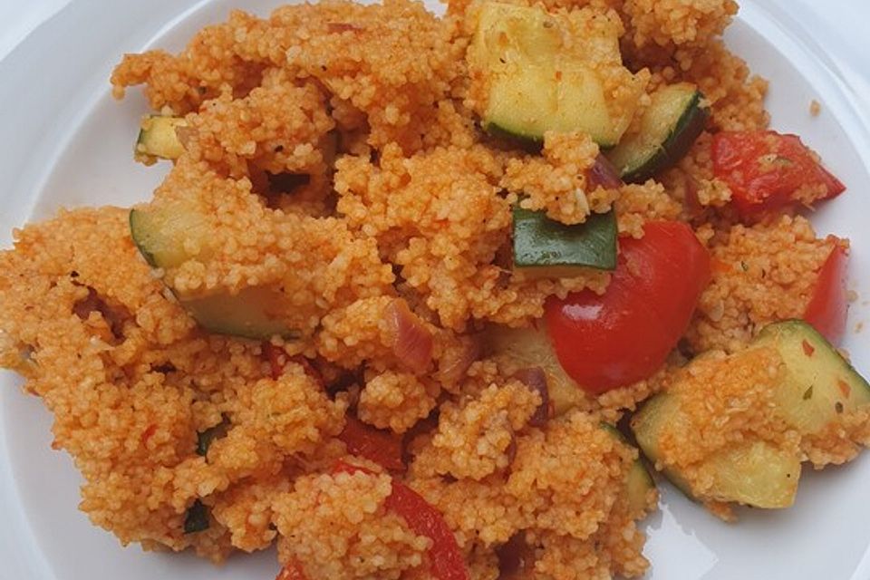 Couscous-Gemüse-Pfanne