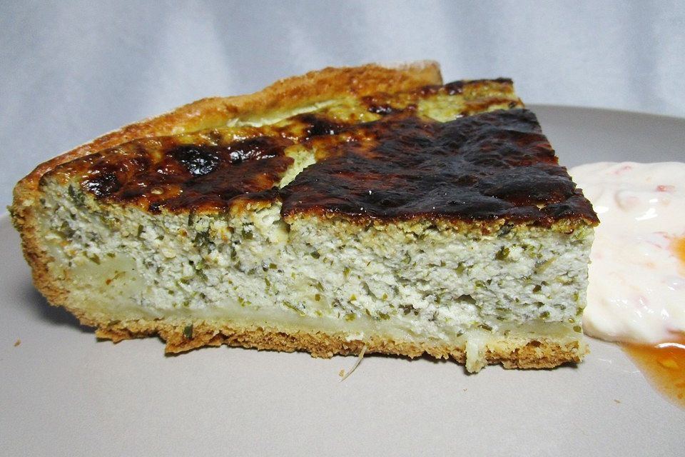 Grüne-Sauce-Quiche