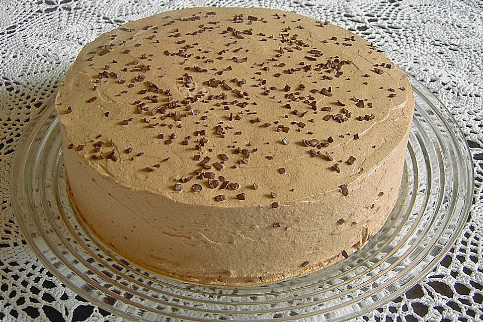 Schokoladen - Sahne Torte