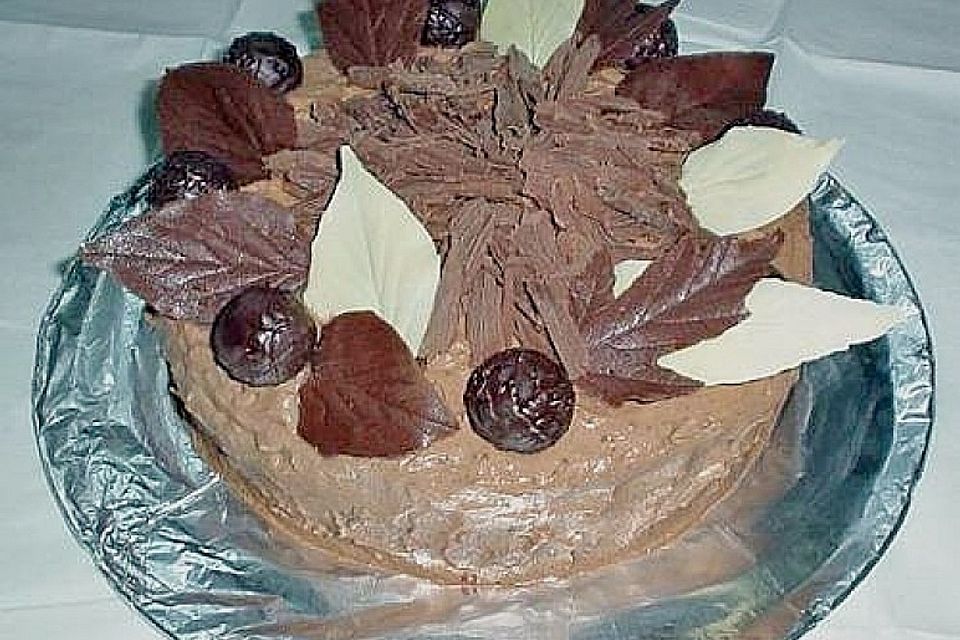 Schokoladen - Sahne Torte