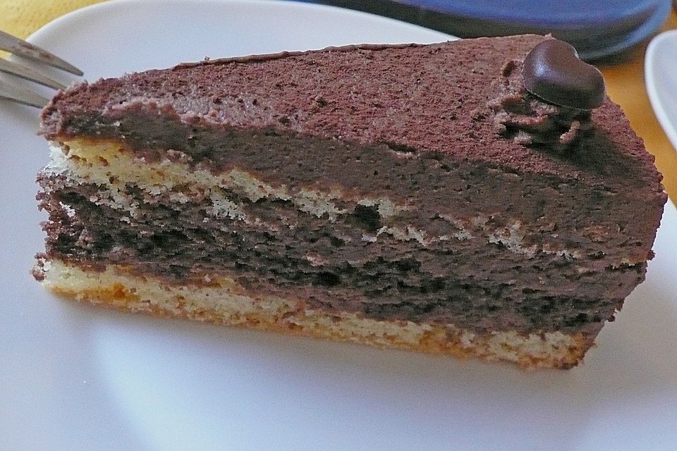 Schokoladen - Sahne Torte