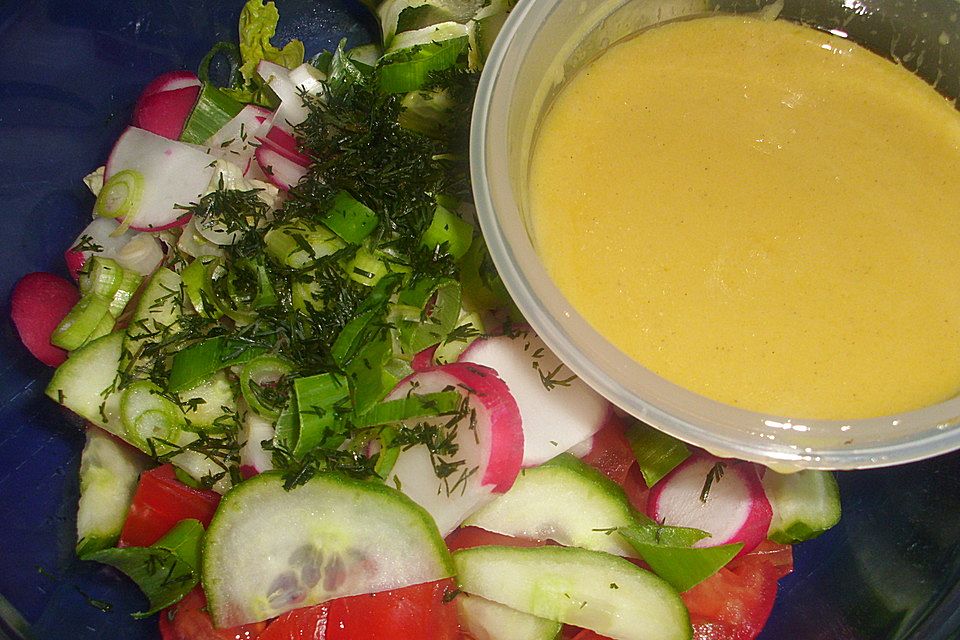 Orangenvinaigrette