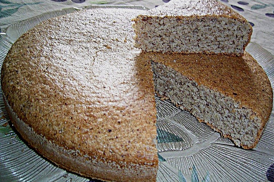 Grießkuchen mit Mandeln