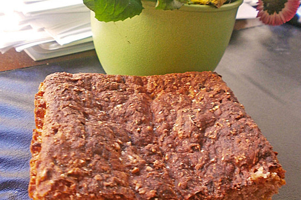 Dinkelvollkornbrot mit Kartoffeln