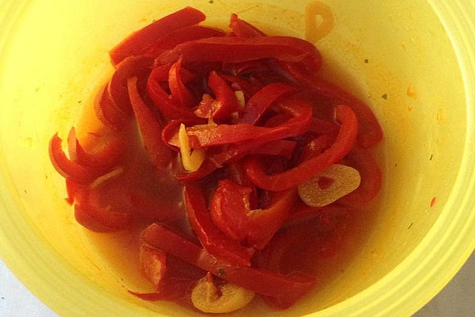 Paprika-Salat